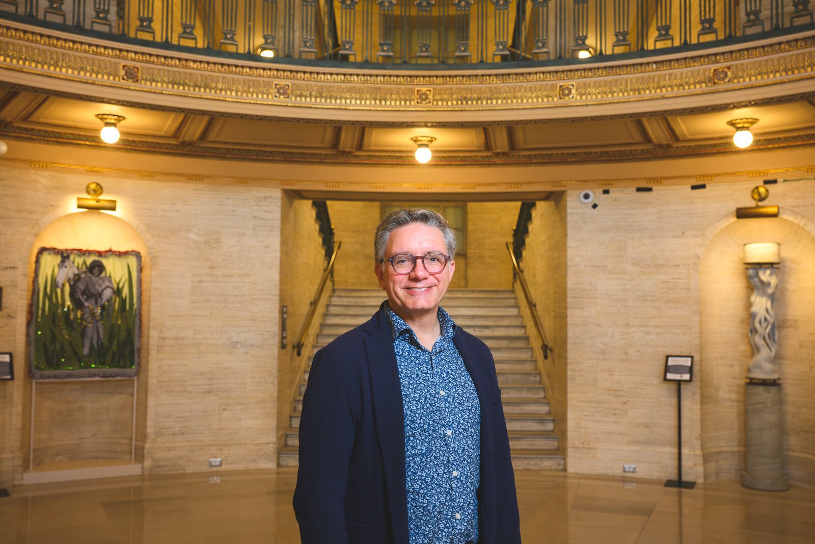 University of Michigan Arts Initiative Executive Director Mark Clague.