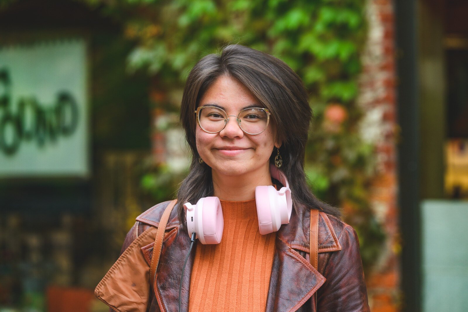 University of Michigan senior Jasmine Parlett.