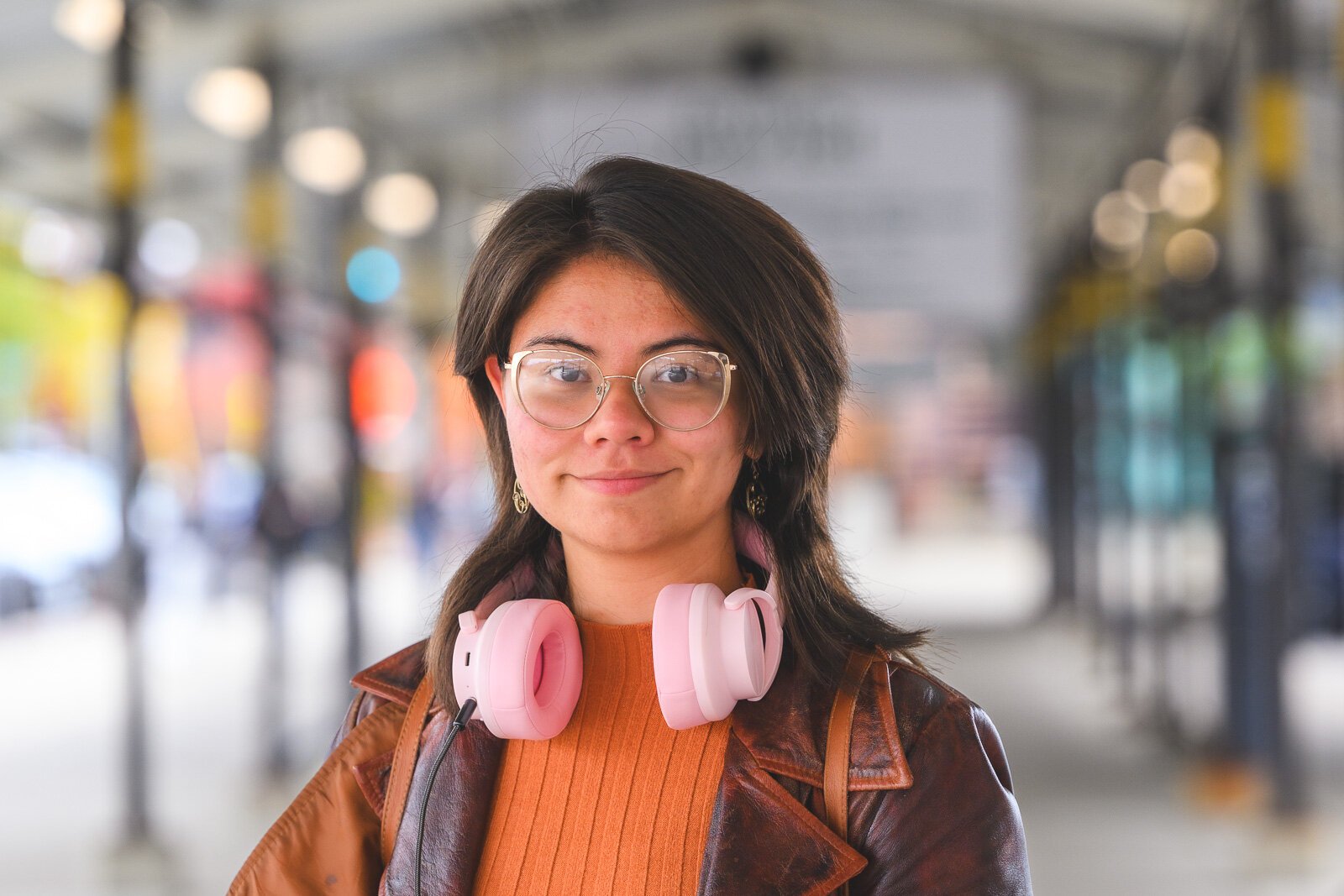 University of Michigan senior Jasmine Parlett.