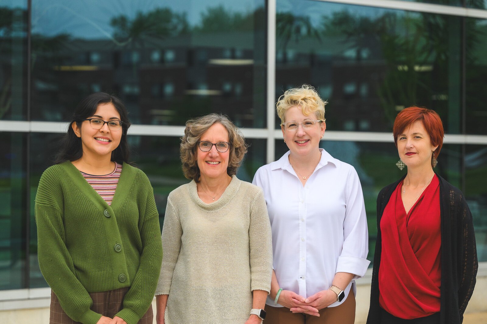 Angelica Esquivel, Ann Blakeslee, Melissa Brooks-Yip, and Kristine Gatchel.