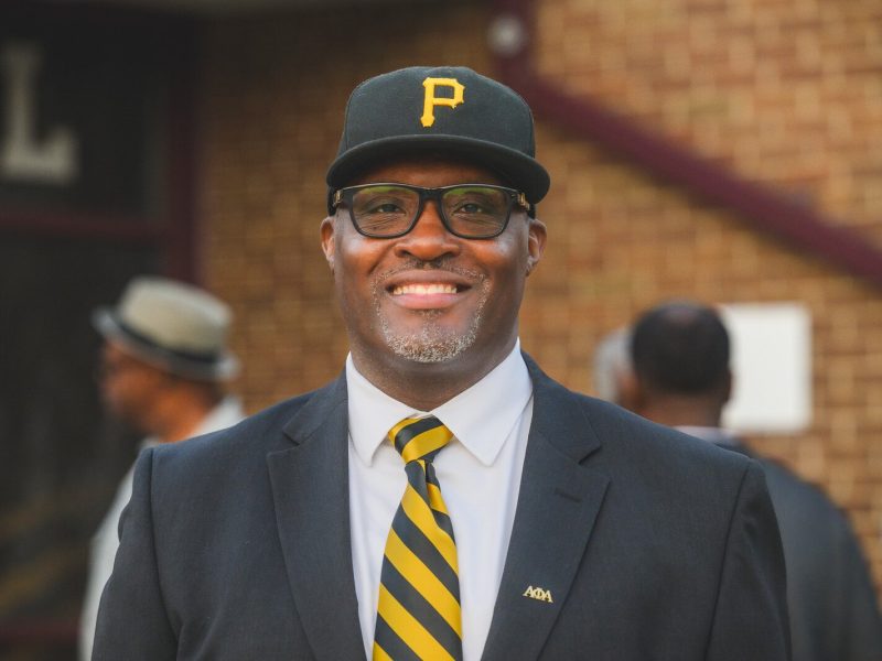 Ypsilanti Community Middle School Principal Charles Davis.