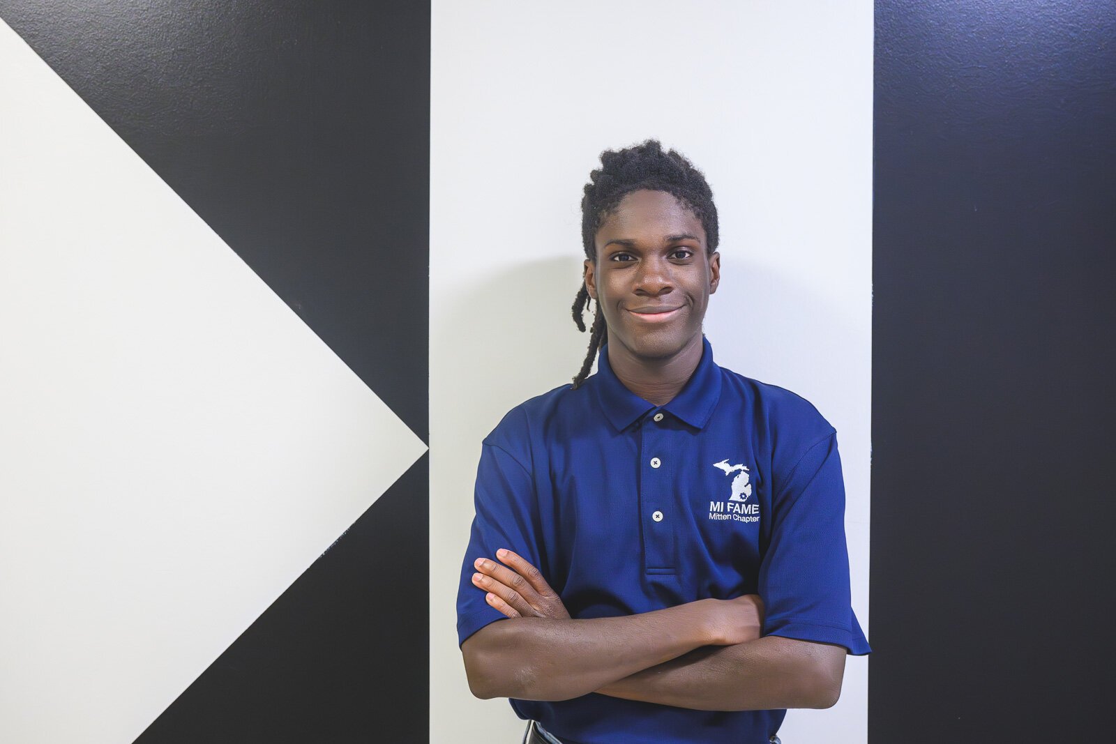 FAME program student Darrius Johnson.