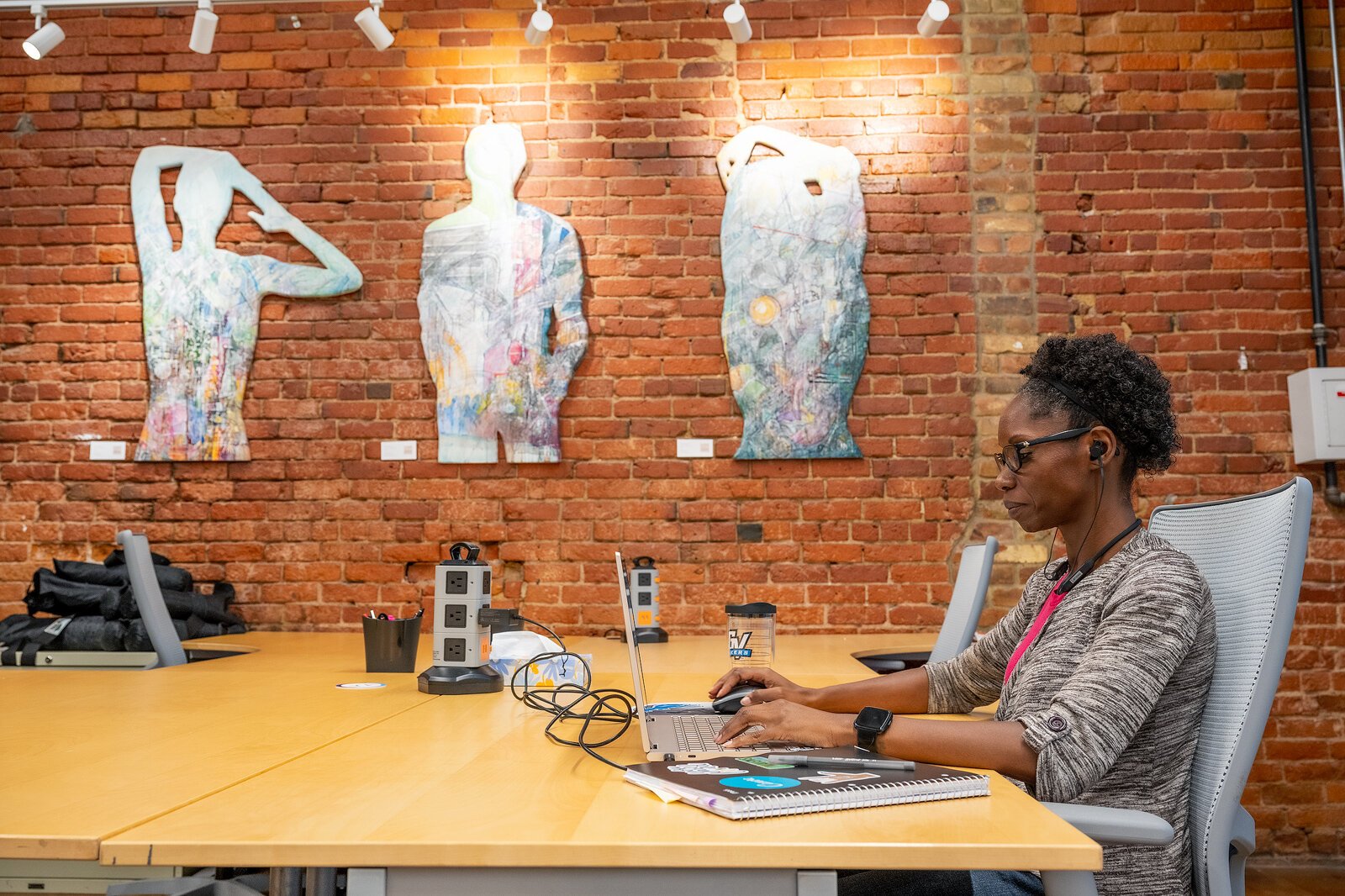 Eboney Byrne works at The BOS.