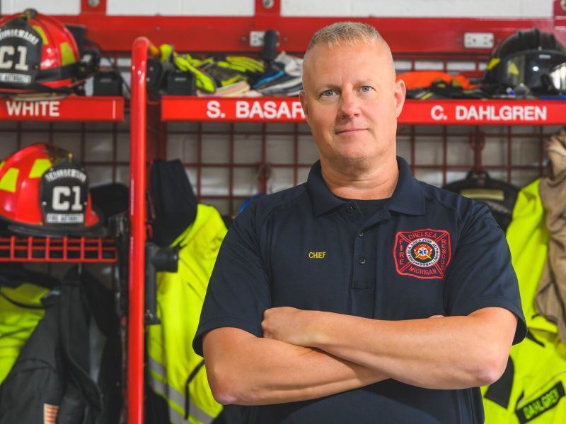 Chelsea Area Fire Authority Chief Robert Arbini.