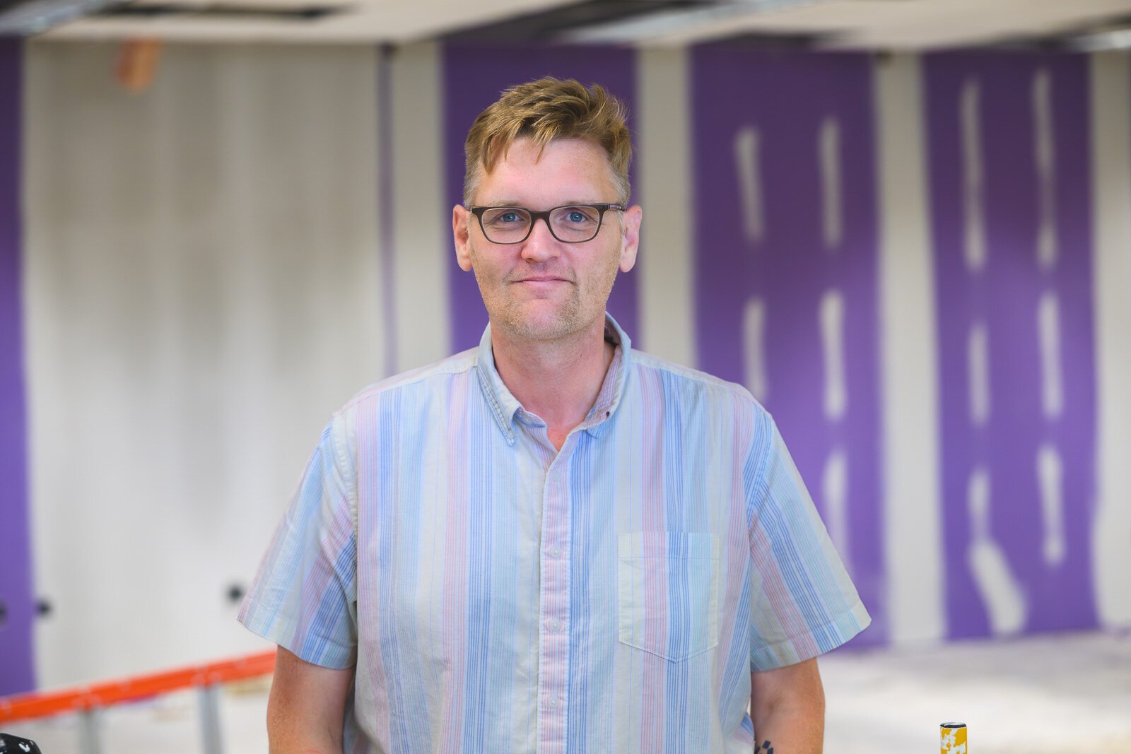 EMU Oral History Program Coordinator Matt Jones.