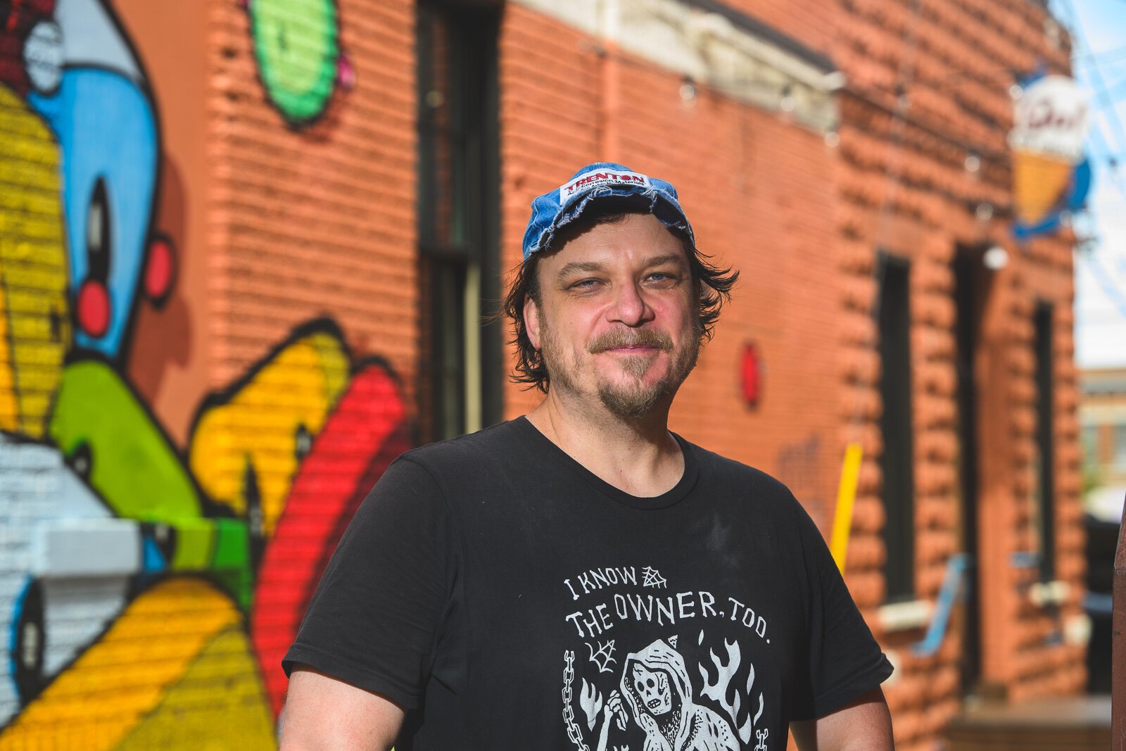 Cold Comfort Ice Cream co-owner Eric Farrell.