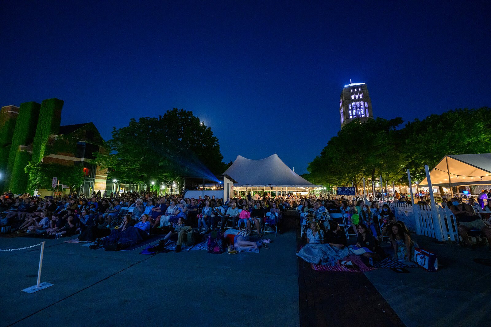 Movies by Moonlight at Ann Arbor Summer Festival.