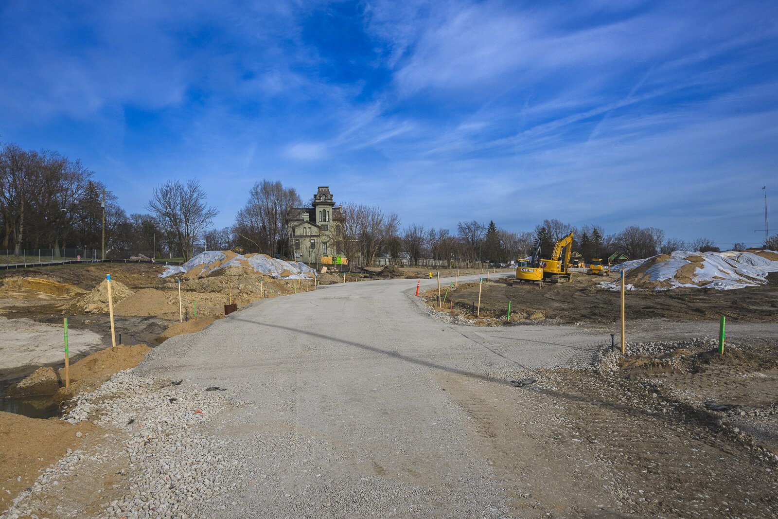 Dorsey Estates at 223 N. Park St. in Ypsilanti under construction.