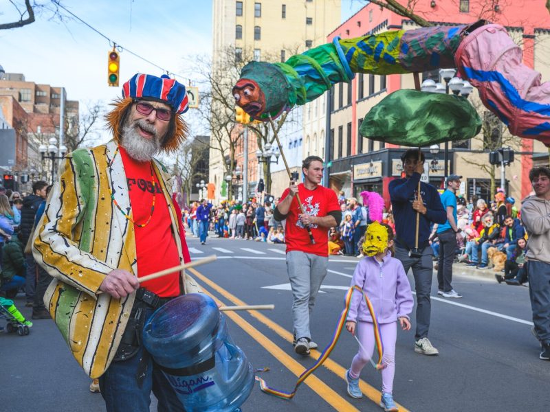 FestiFools founder Mark Tucker at FestiFools 2024.