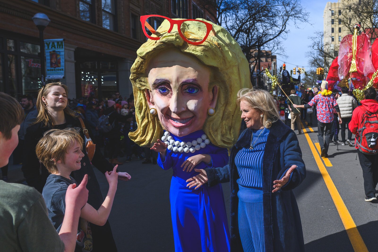 U.S. Representative Debbie Dingell at FestiFools 2024.