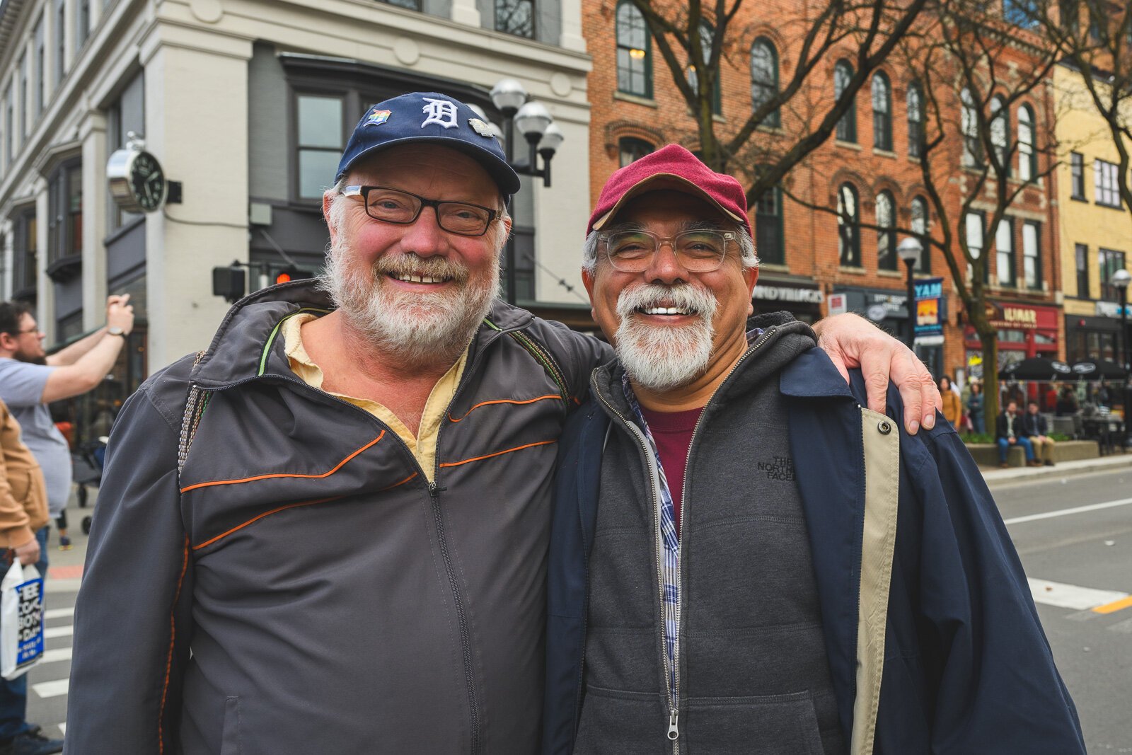 Aut Bar founders Keith Orr and Martin Contreras at FestiFools 2024.