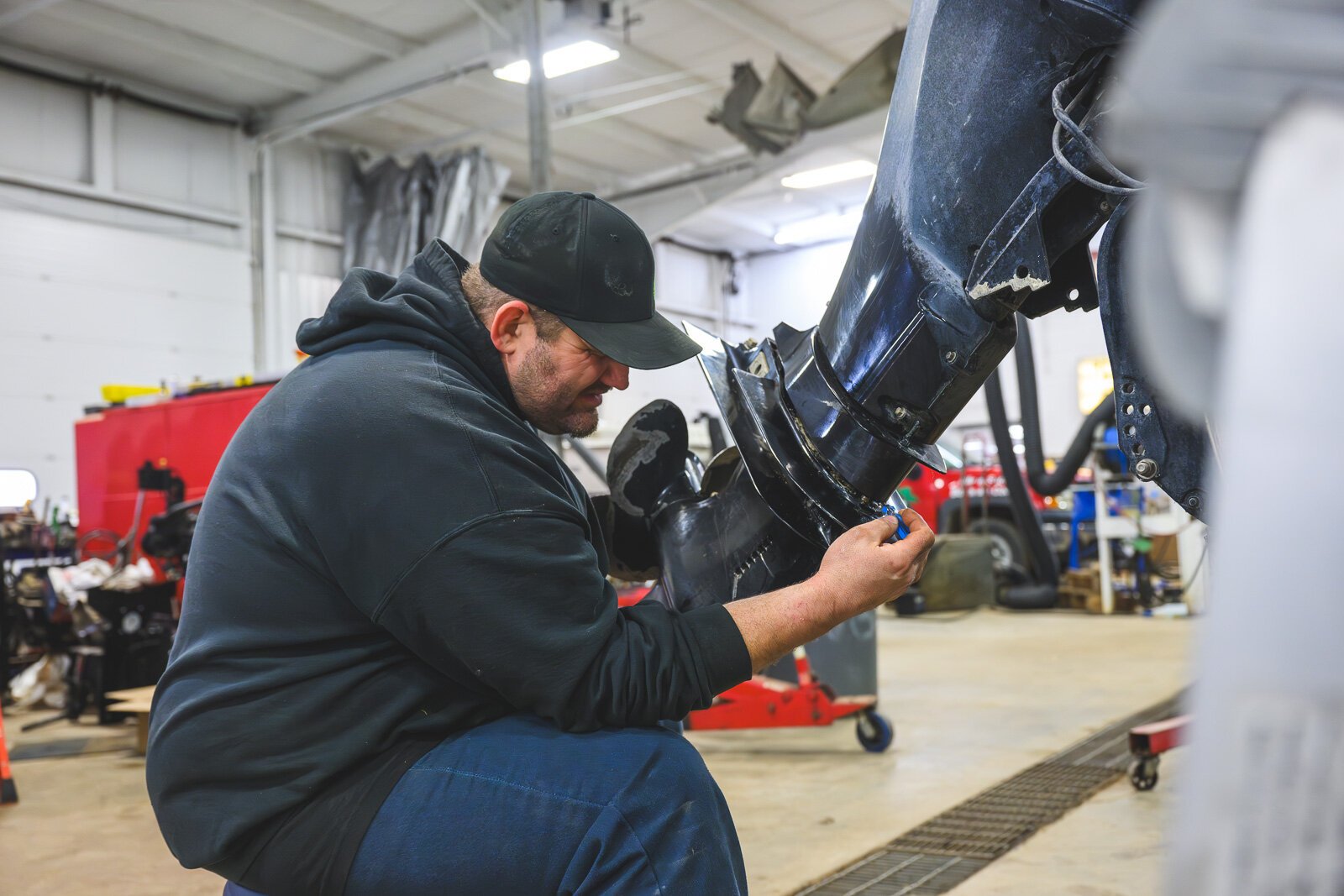 Wilson Marine Brighton apprentice Jason Williams.