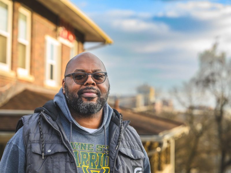 Washtenaw County Advisory Council on Reparations chair Andre Watson at the James L. Crawford Elks Lodge.