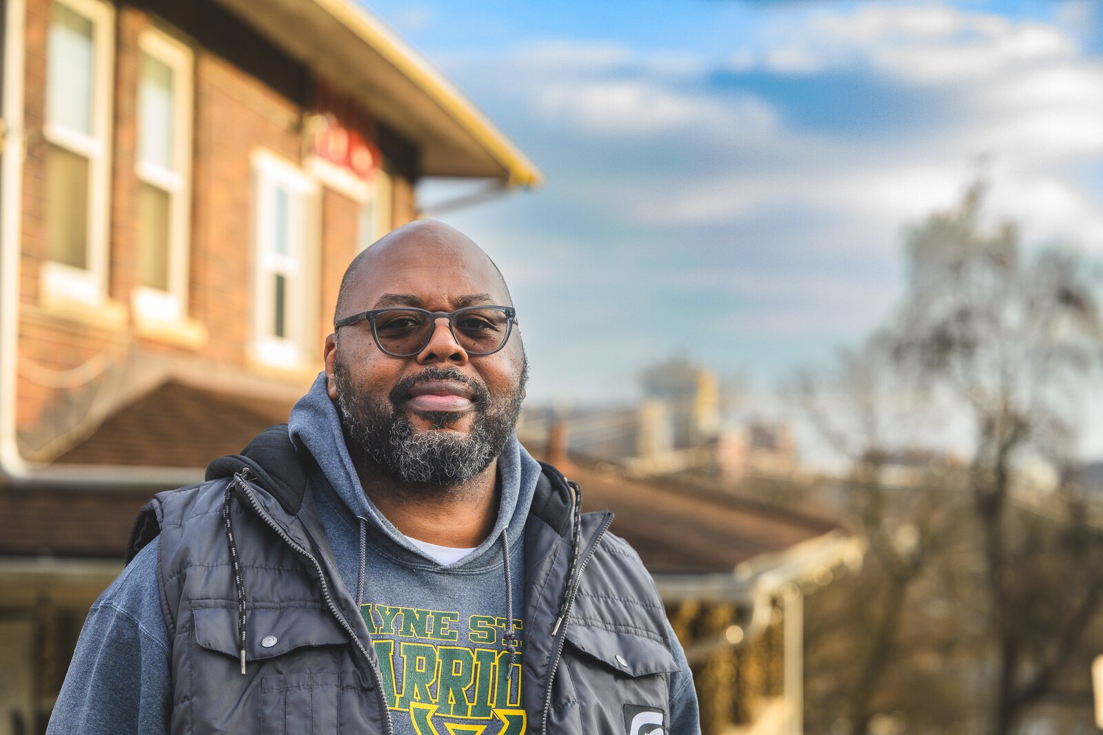 Washtenaw County Advisory Council on Reparations chair Andre Watson at the James L. Crawford Elks Lodge.