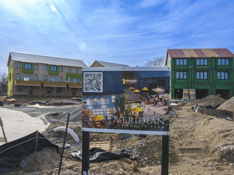 The Grove at Veridian near County Farm Park in Ann Arbor.