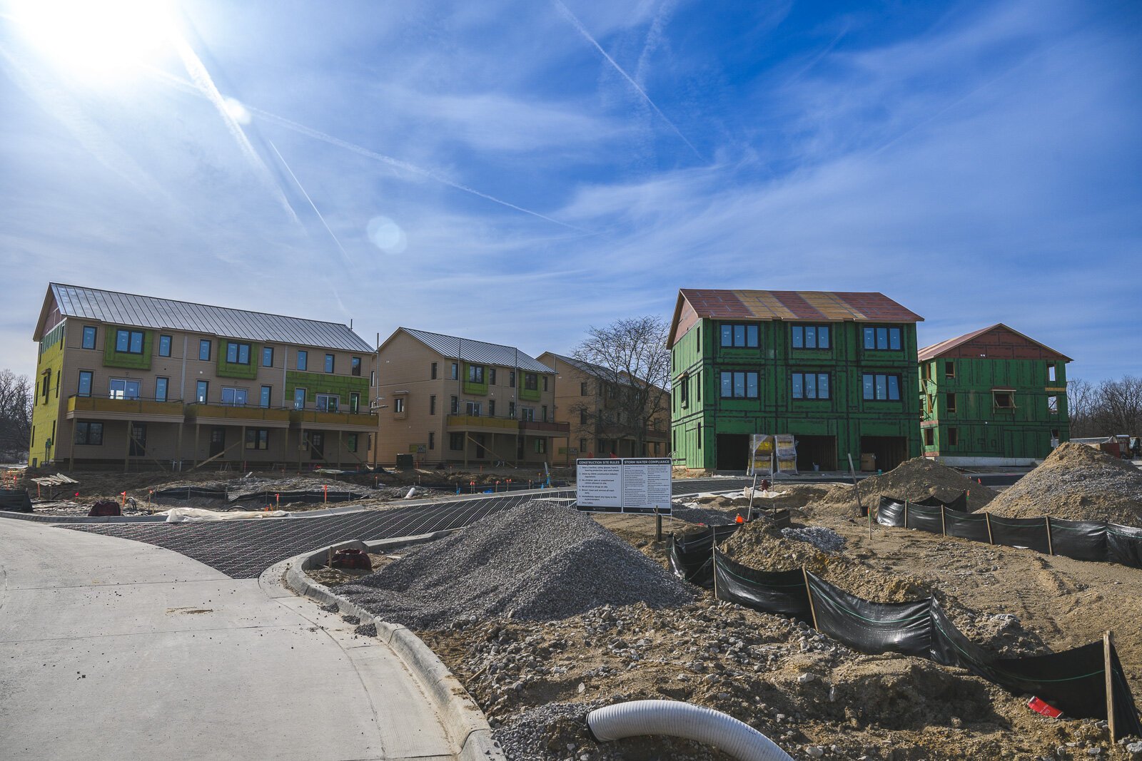 The Grove at Veridian near County Farm Park in Ann Arbor.