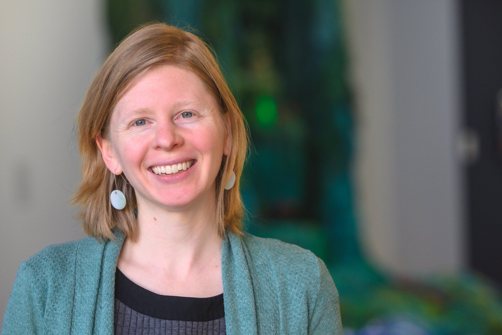 Ann Arbor Art Center Art in Public program director Hannah Kirkpatrick.