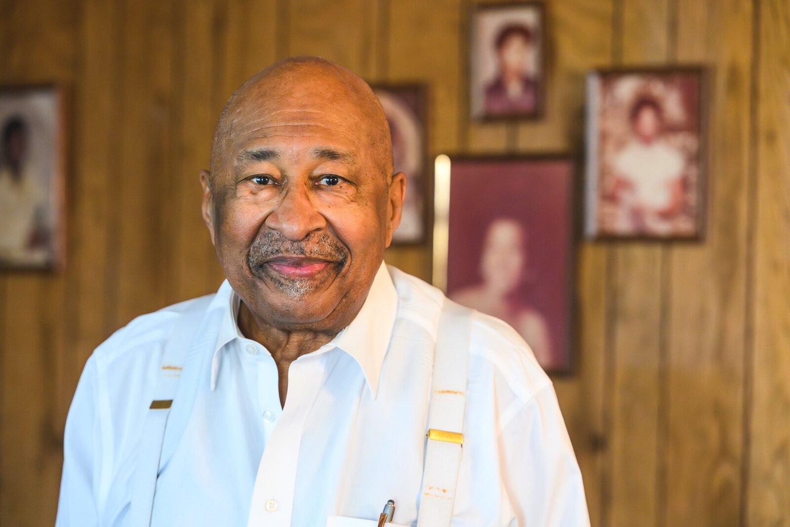 Robert Harrison at his West Willow home.