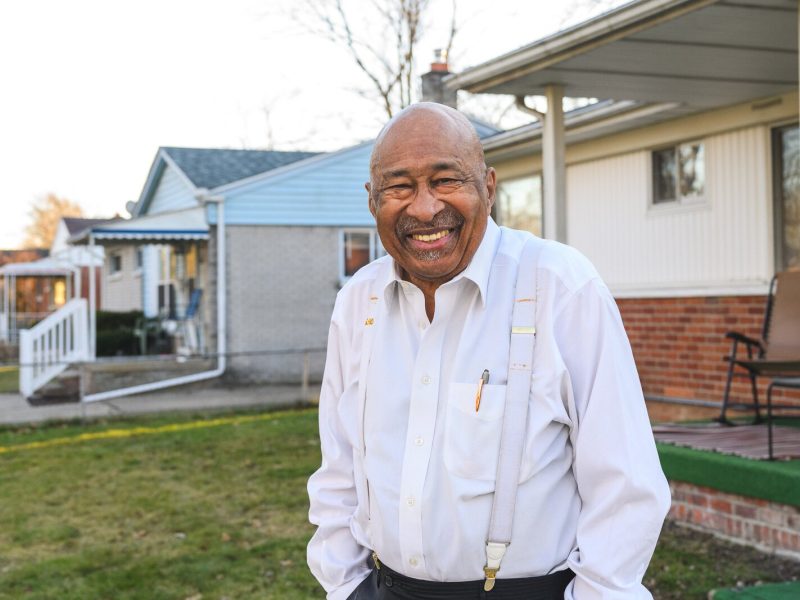 Robert Harrison at his West Willow home.
