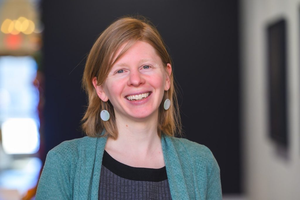 Ann Arbor Art Center Art in Public Program Director Hannah Kirkpatrick.