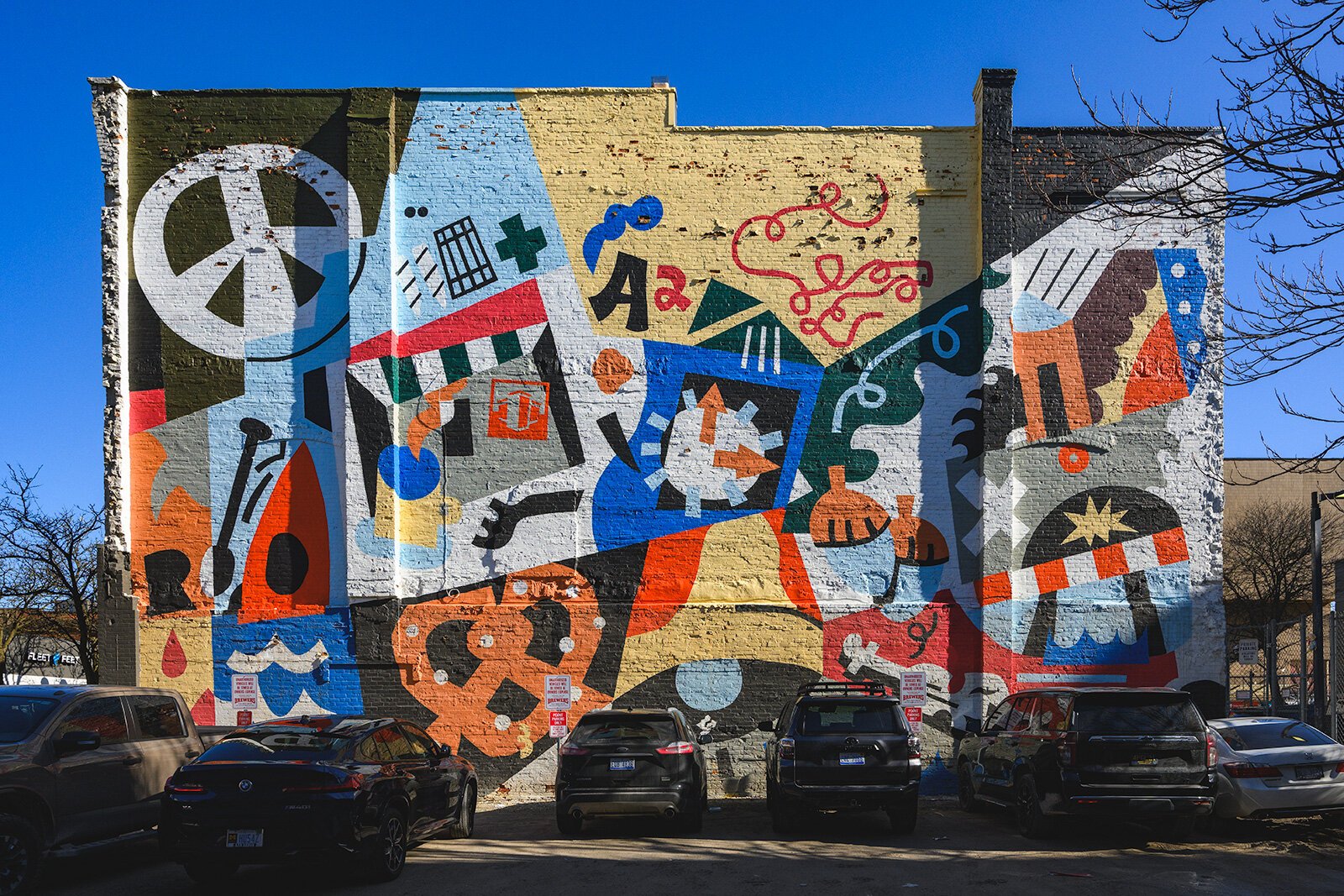 Jesse Kassel's mural for A2AC Murals.