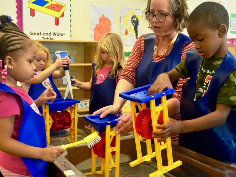 Students and staff at HighScope.