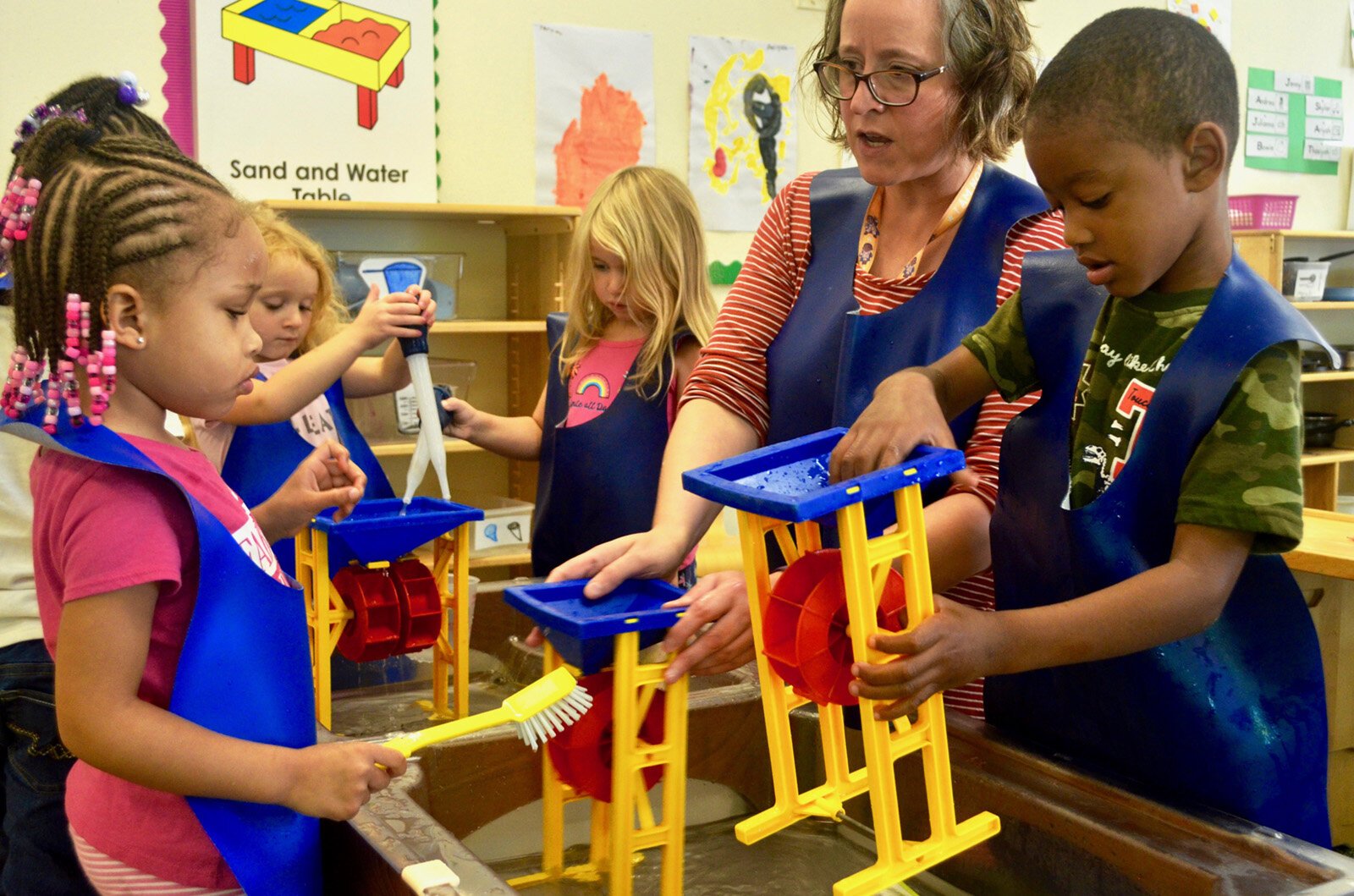 Students and staff at HighScope.