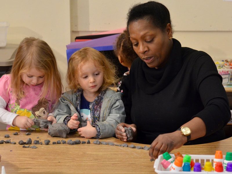 Students and staff at HighScope.