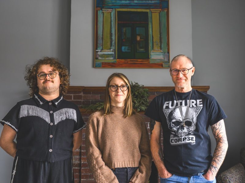 Grey Grant, Hanna Hasselschwert, and Ken MacGregor.