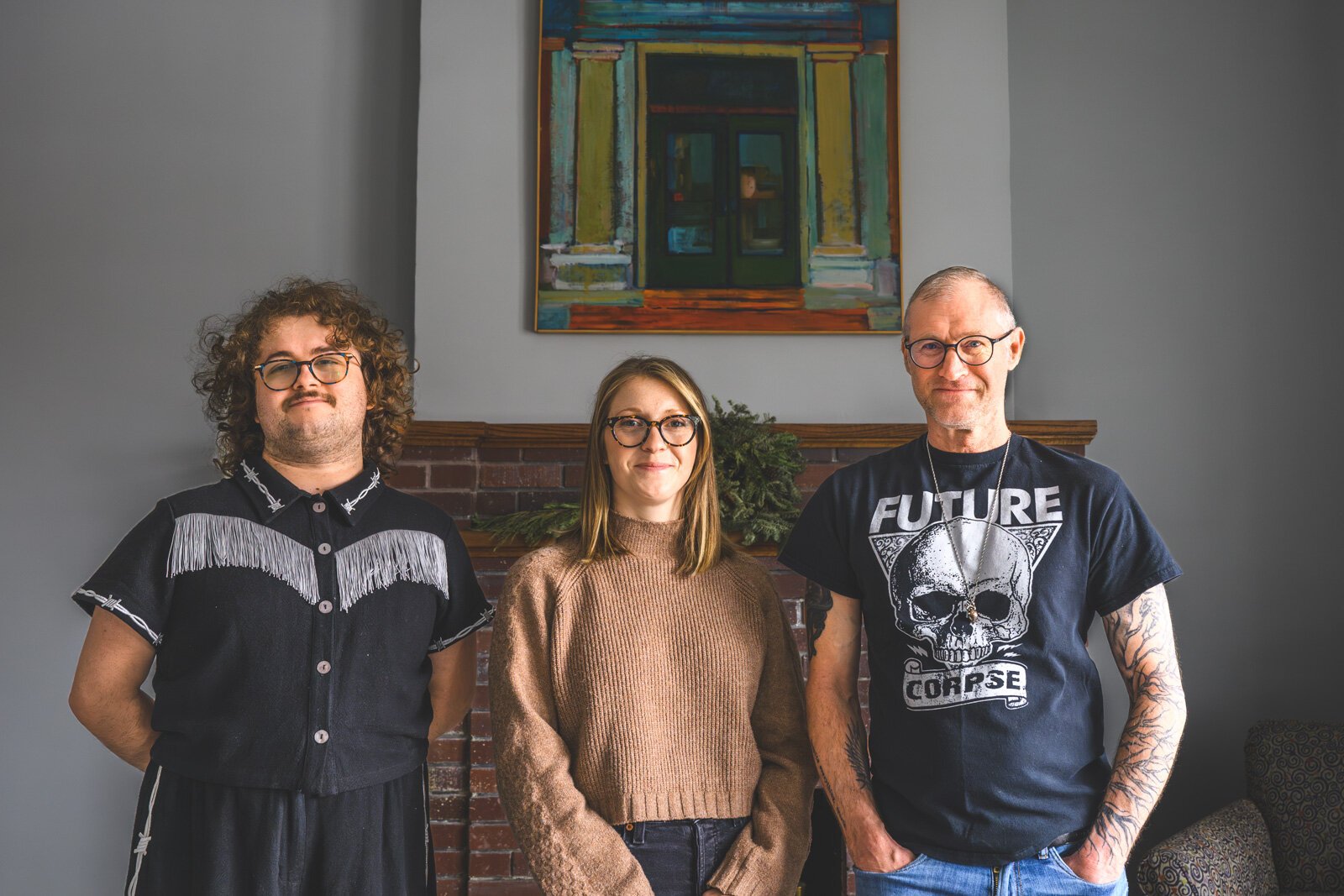 Grey Grant, Hanna Hasselschwert, and Ken MacGregor.