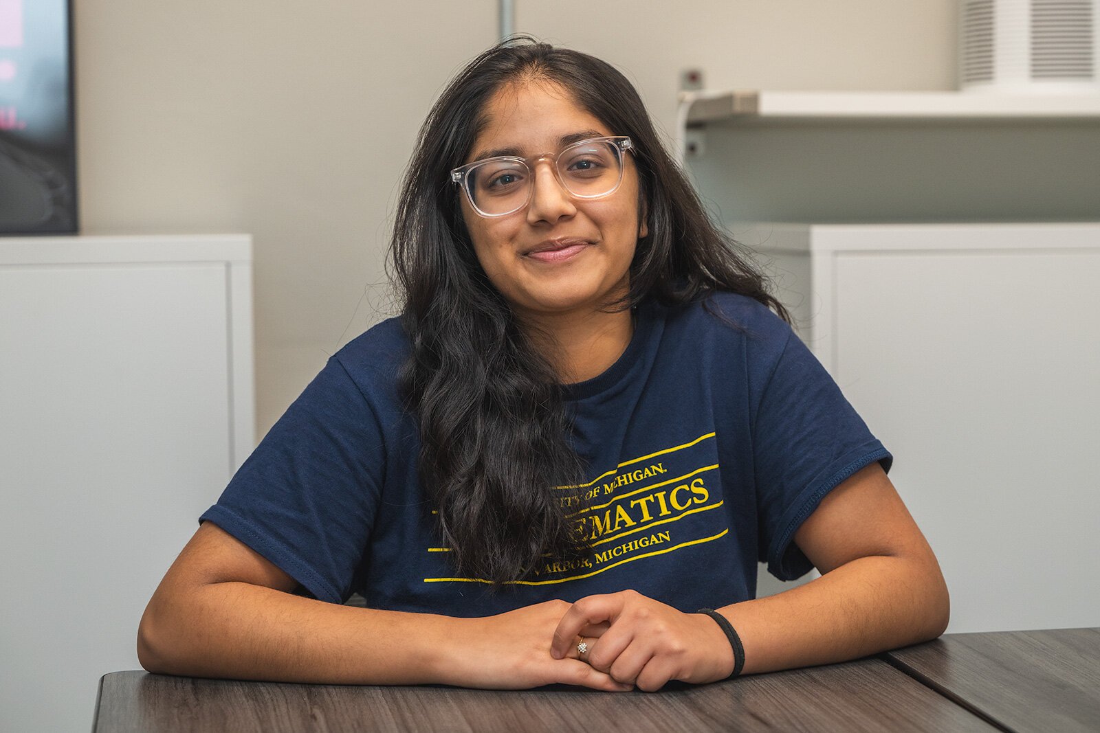 Suahni Dalela at an InvenTeam meeting at SPARK East.