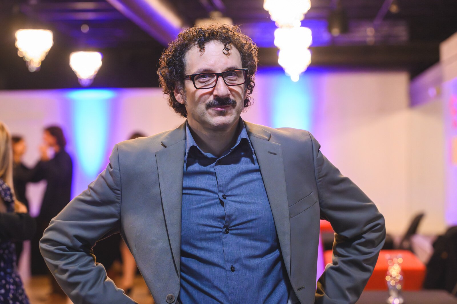 Marco Bruschtein at the November Community Milonga.