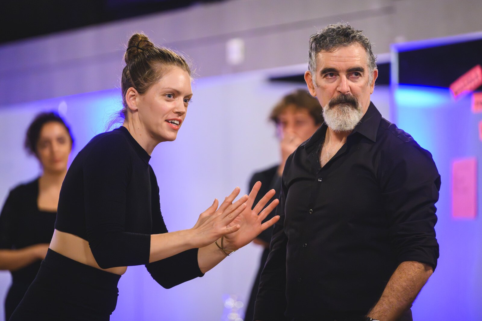 Jose Fernandez & Sofia Daly teaching at the November Community Milonga.