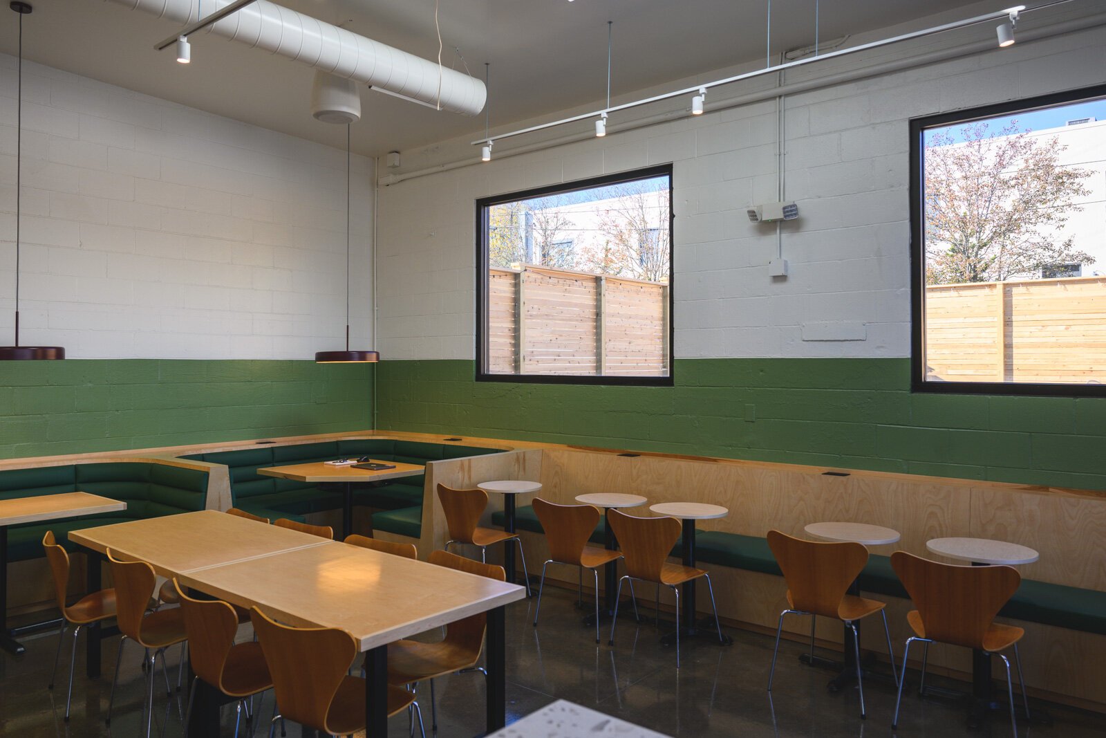 Inside Lowertown Bar and Cafe.