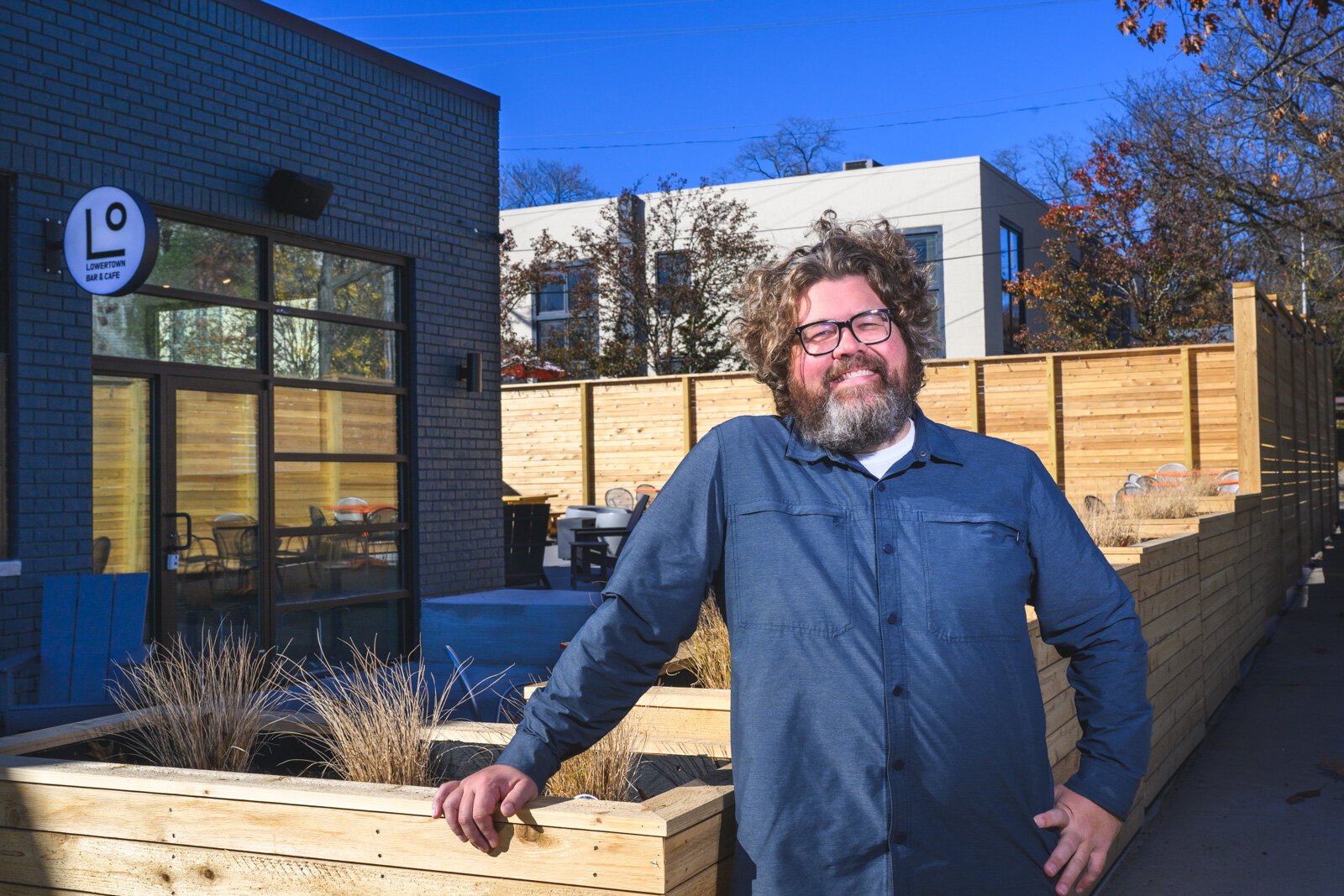 Lowertown Bar and Cafe co-owner Pete Baker.