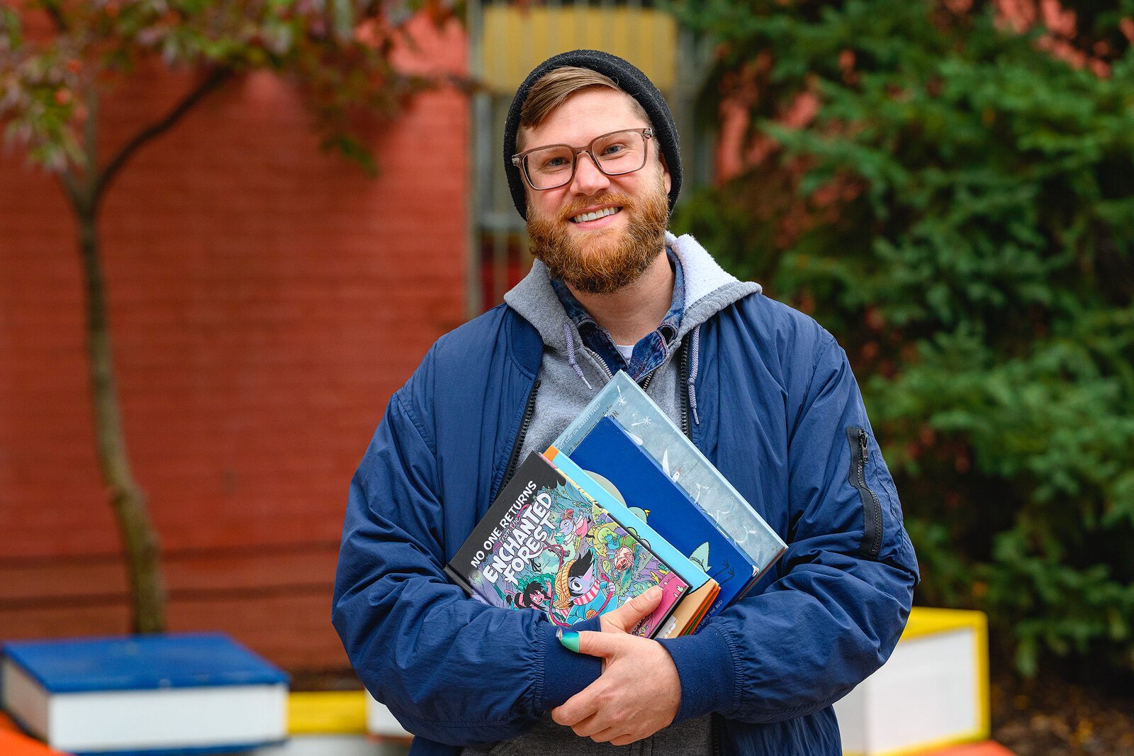 Ypsilanti District Library librarian Aaron Smith.