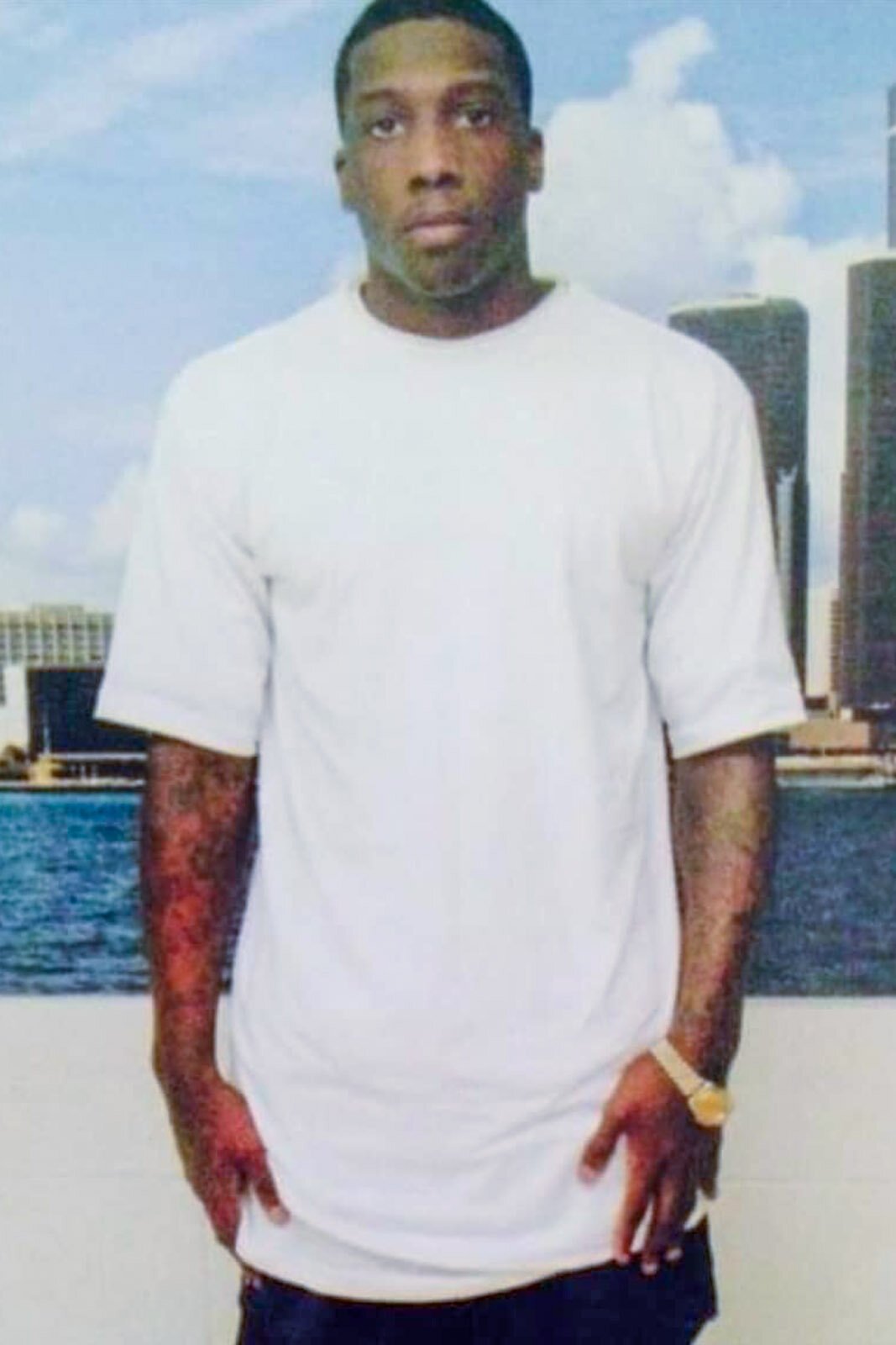 18-year-old Deshawn Leeth serving his first prison term in 2012.