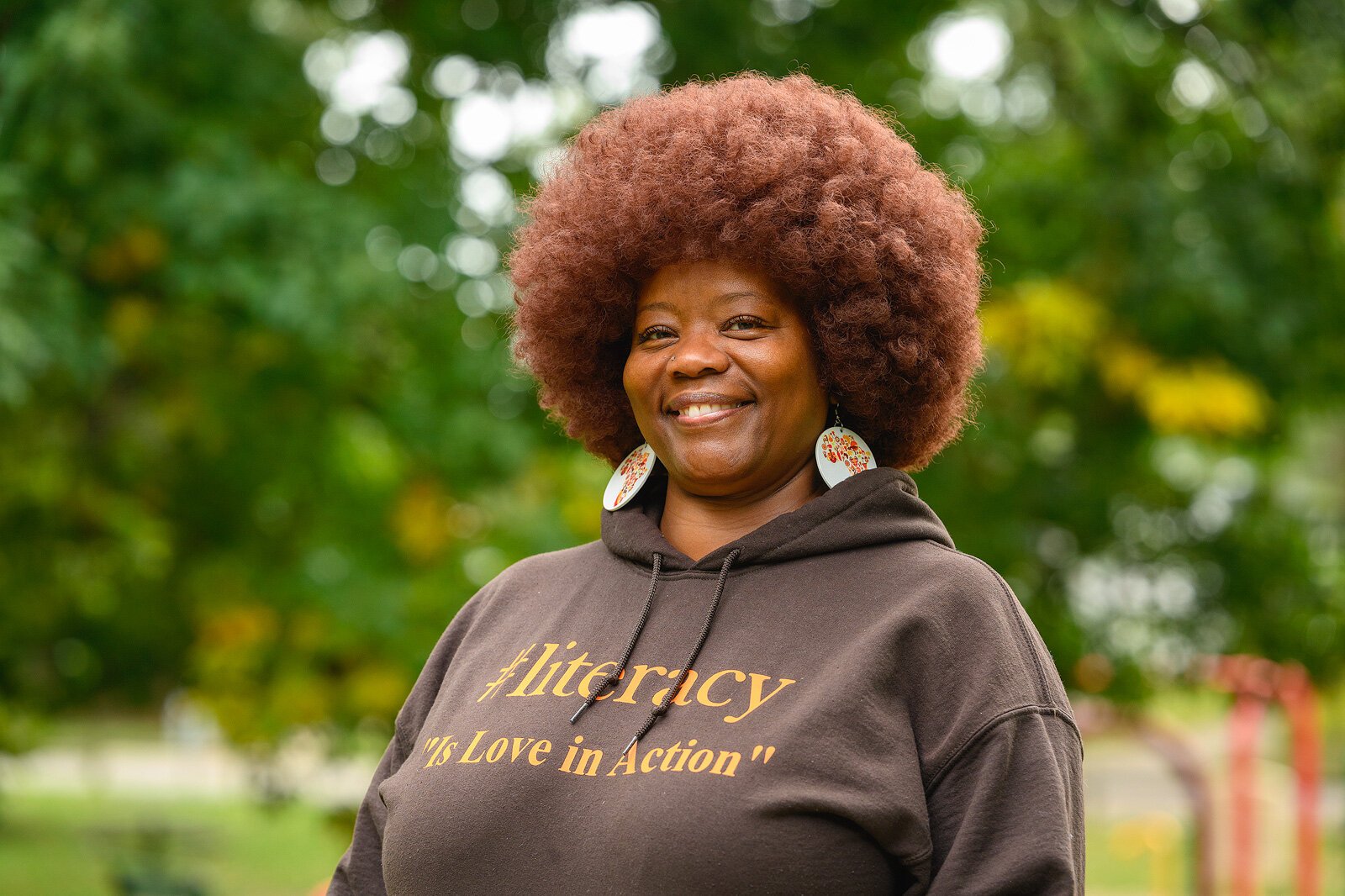  Our Community Reads founder Kallista Walker.