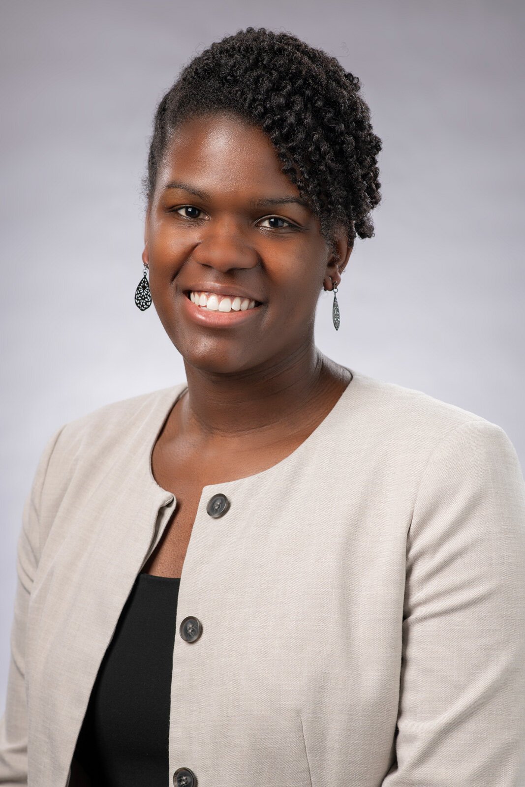 Shekinah Singletery, Trinity Health director of community health and wellbeing.