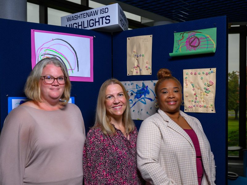 Sarah Hierman, Shannon Novara, and DarNesha Green.