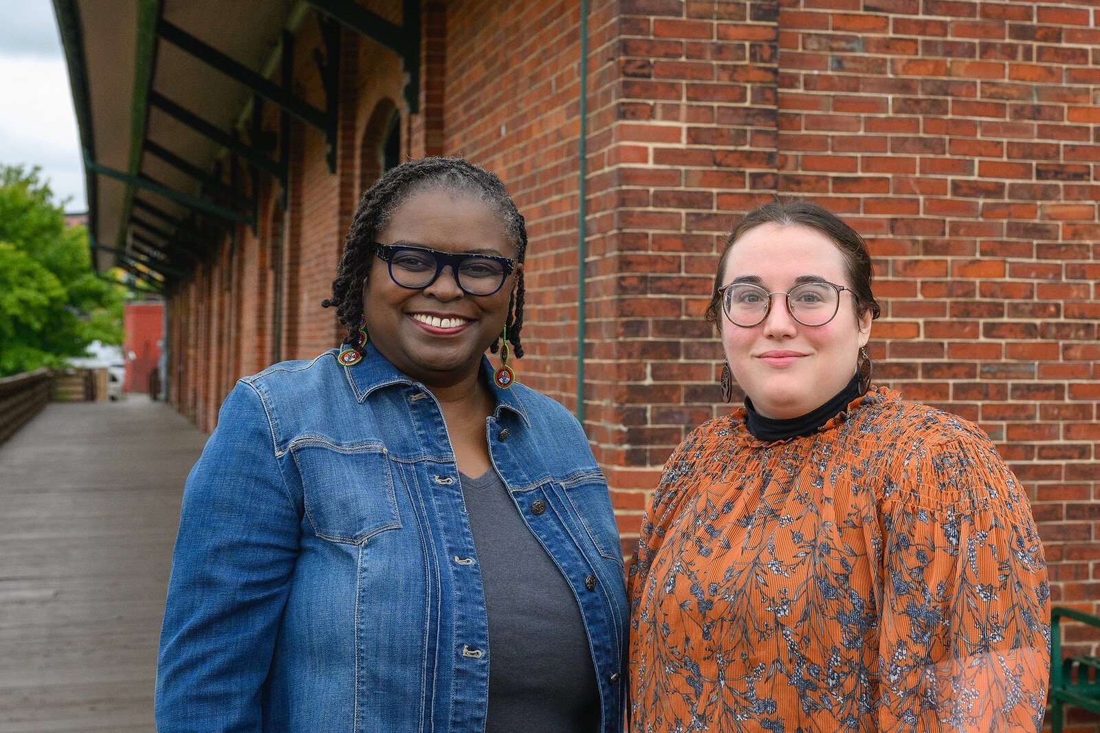 NAMI Washtenaw County's Judy Gardner and Maria Alfonso.