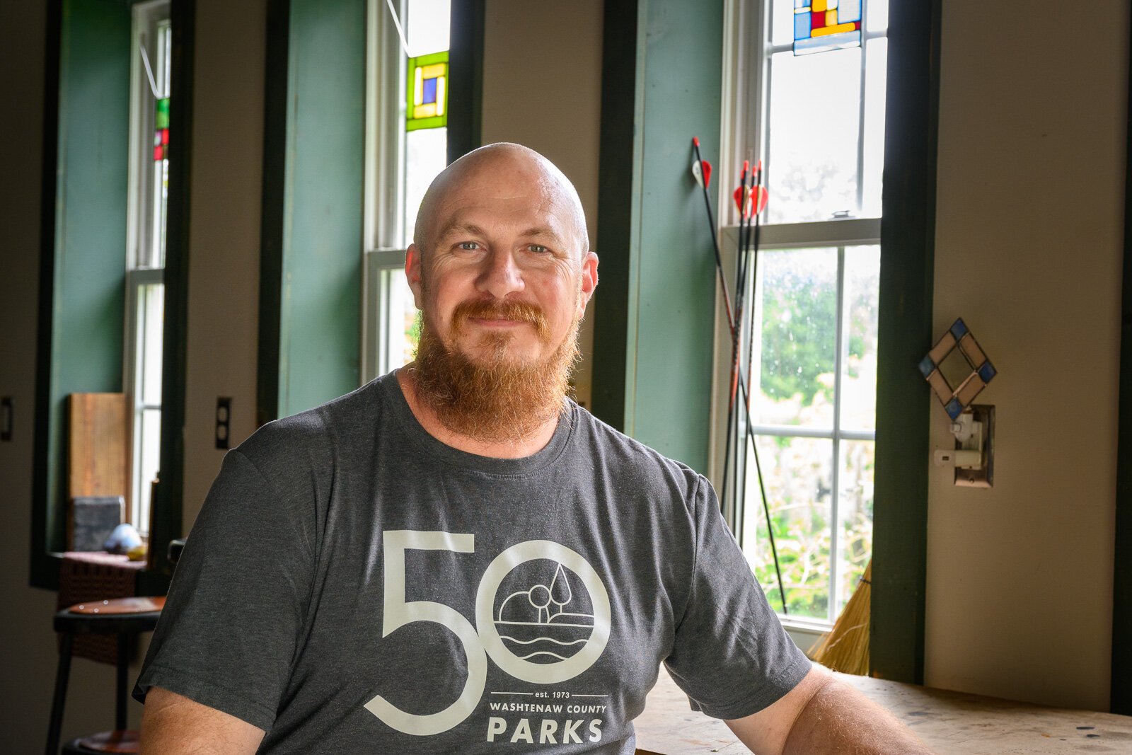 Jason Gold at the Michigan Folk School.