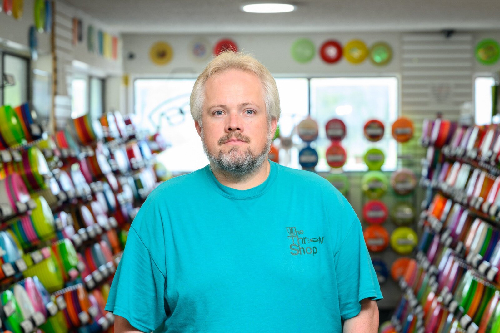 The Throw Shop owner Ben Calhoun.