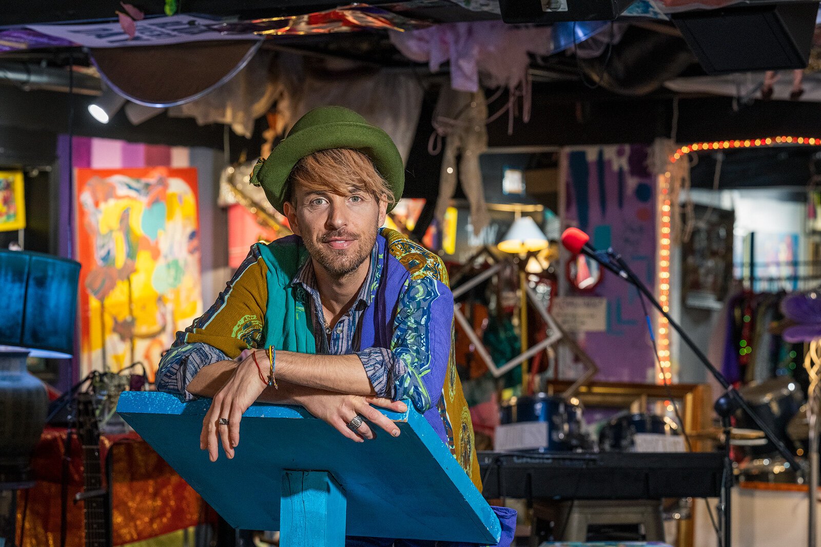 Express Your Yes Foundation co-founder Petals Sandcastle at NOW Studios.