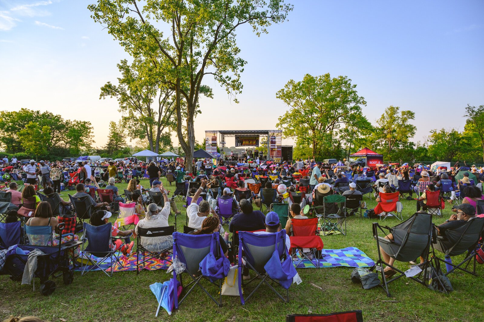 Gerald Albright performing at the John E. Lawrence Summer Jazz series.
