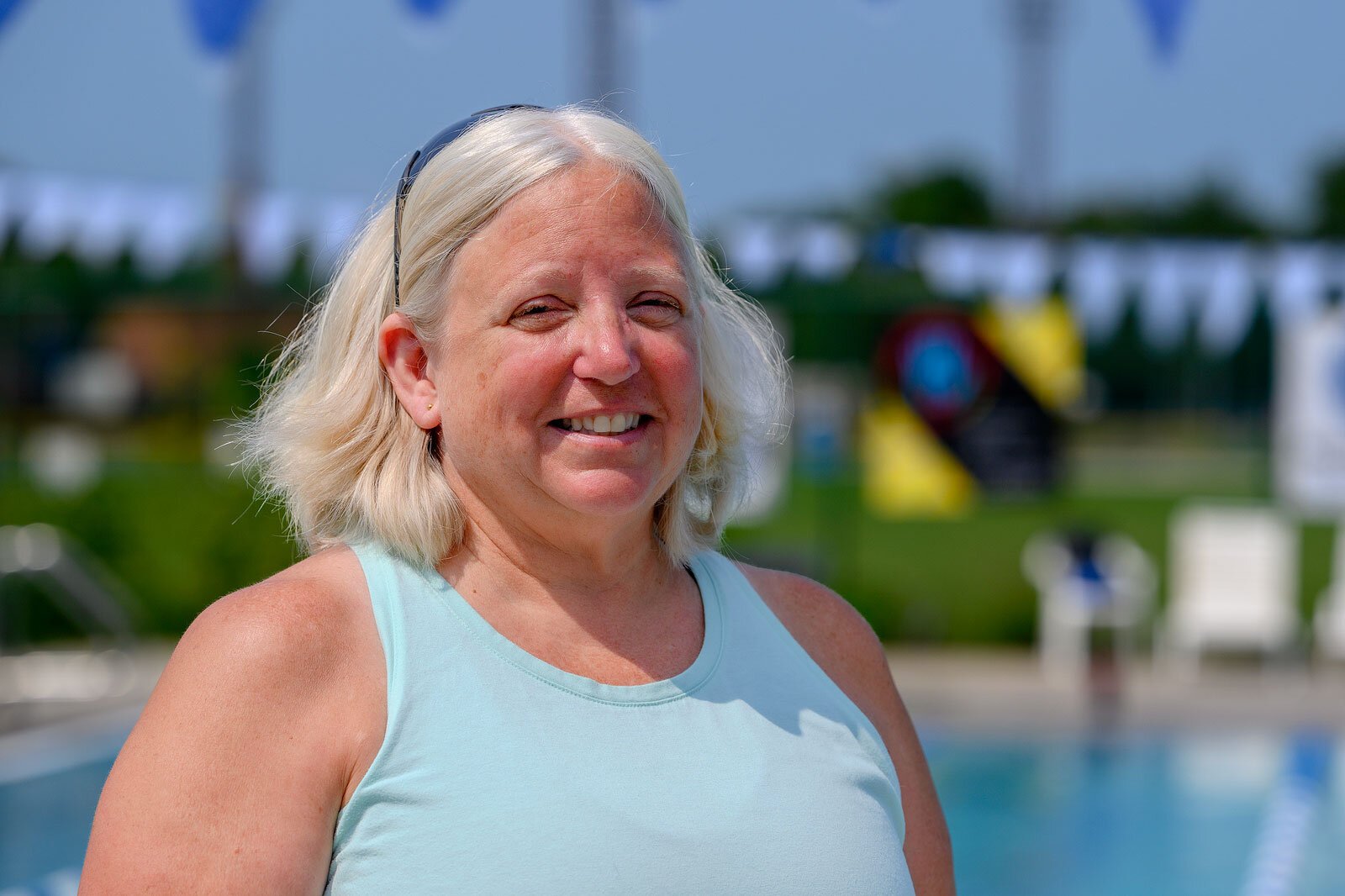 Rutherford Pool Program Director Cathy Thorburn.