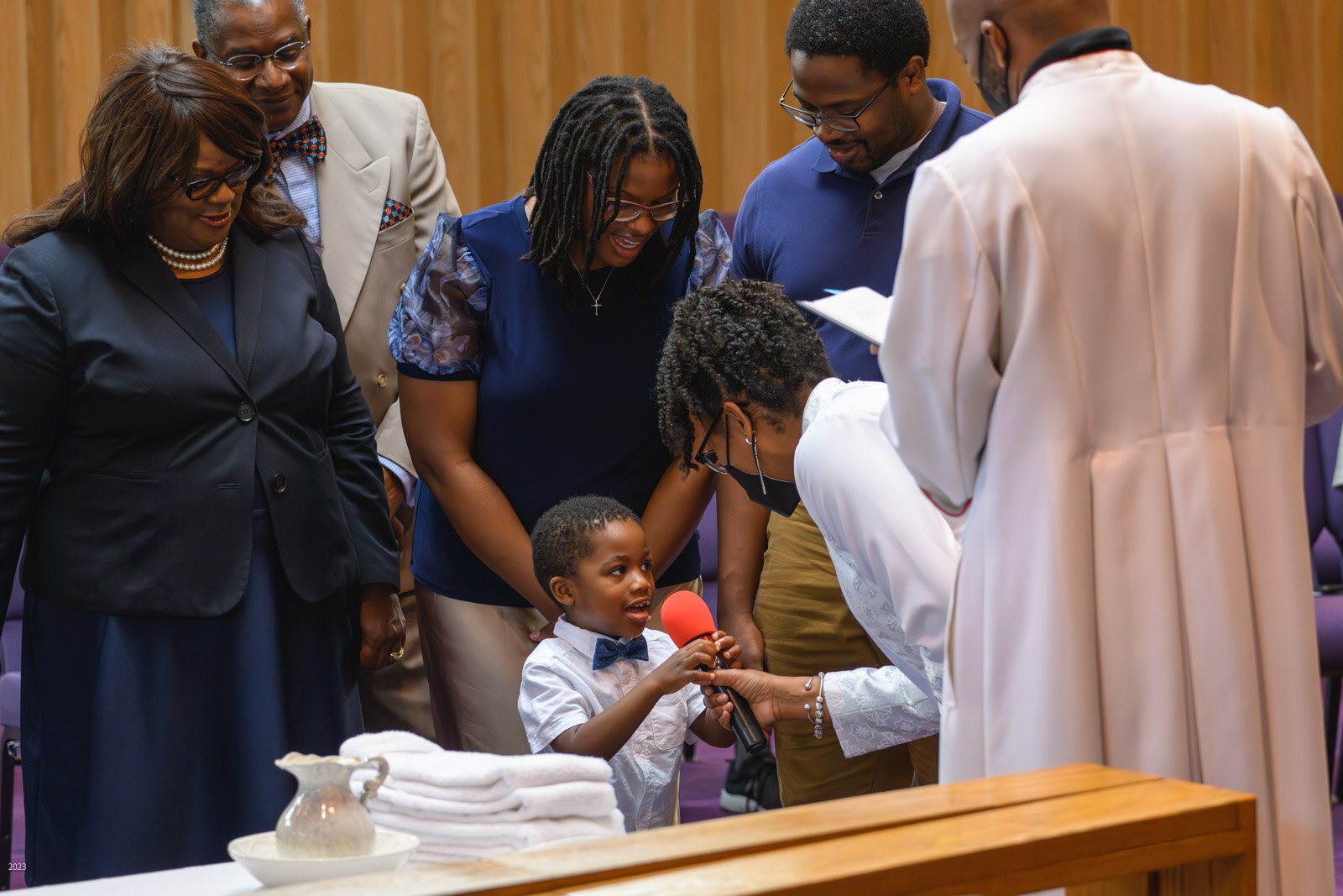 Sunday service at Brown Chapel AME Church in Ypsilanti.