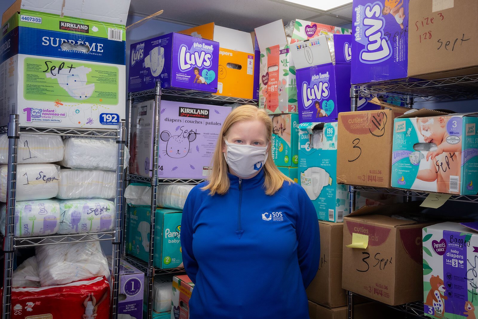 Barbara Cecil, development director at SOS Community Services.