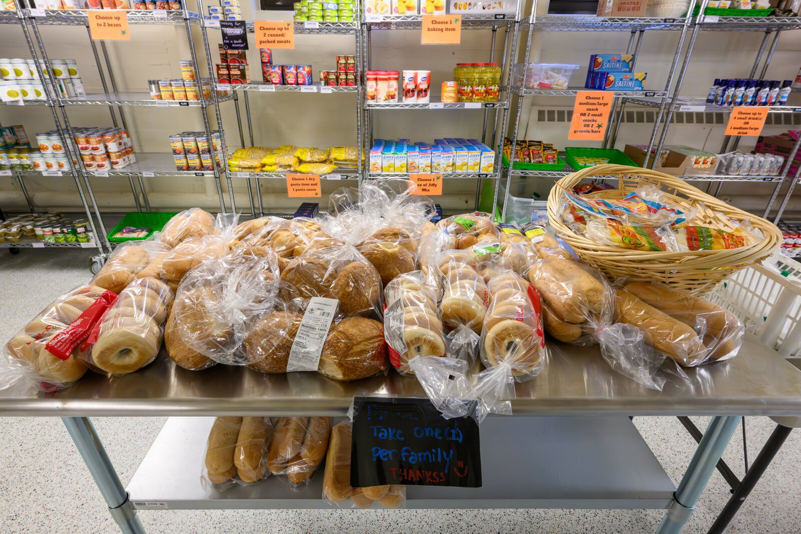 Swoop's Food Pantry at Eastern Michigan University.