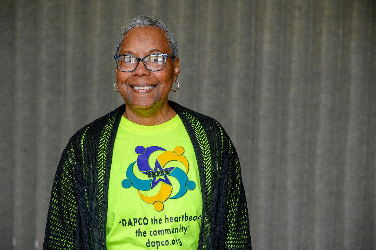 DAPCO founder and Executive Director Towana Parker.